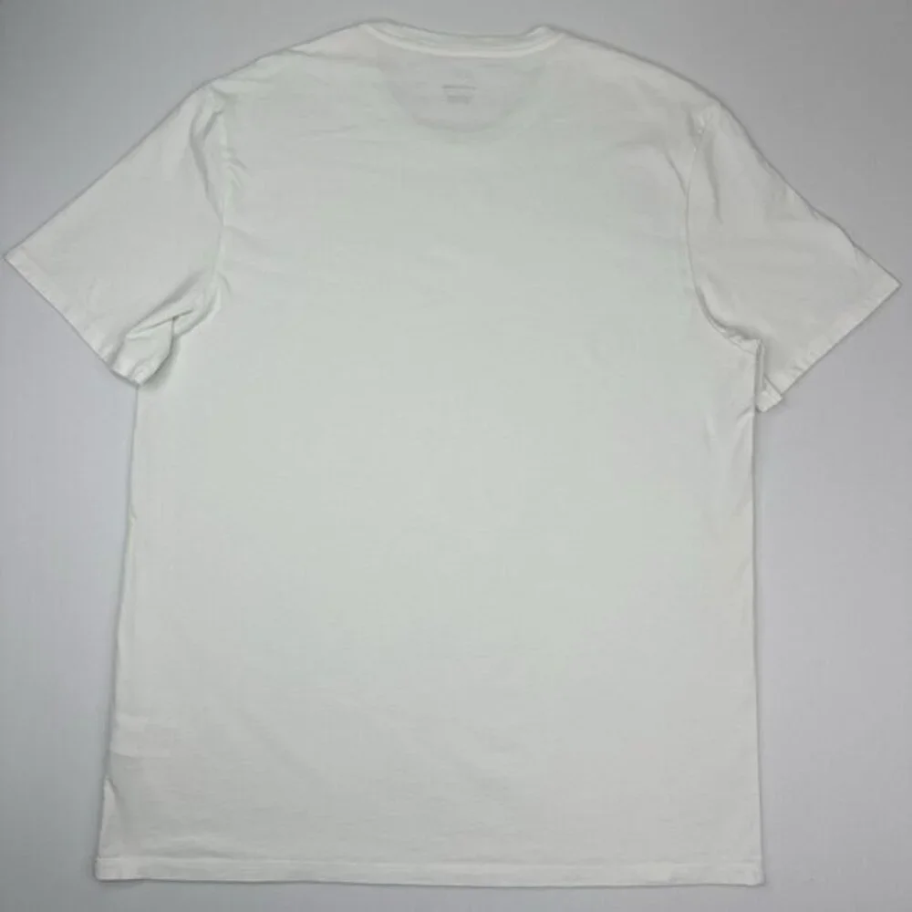 Everlane Mens Organic Cotton Crew Neck T-Shirt White‎ Short Sleeve Size L NWOT - Picture 2 of 9